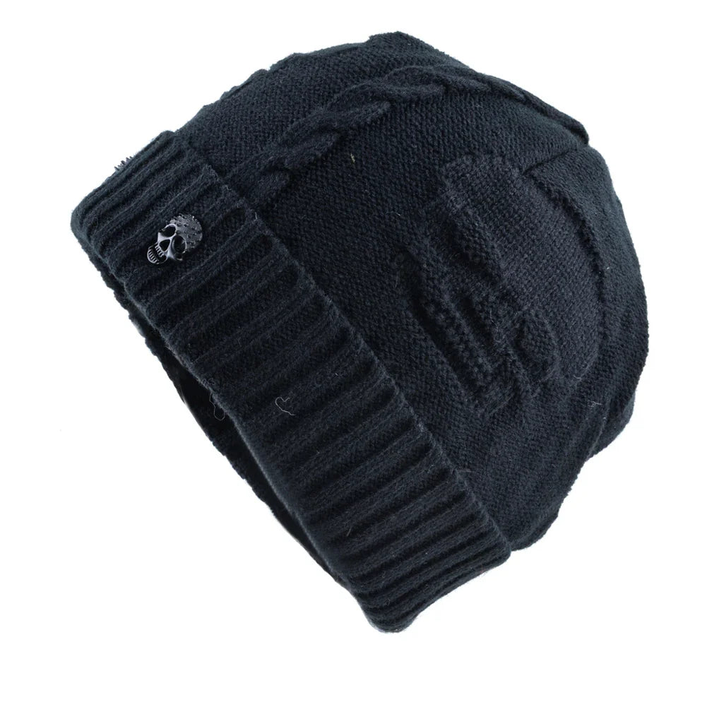 Skulls Winter Knitted Beanie - Urban Caps