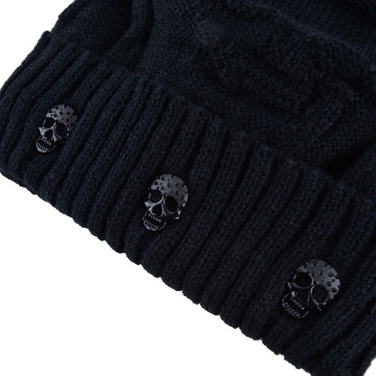 Skulls Winter Knitted Beanie - Urban Caps