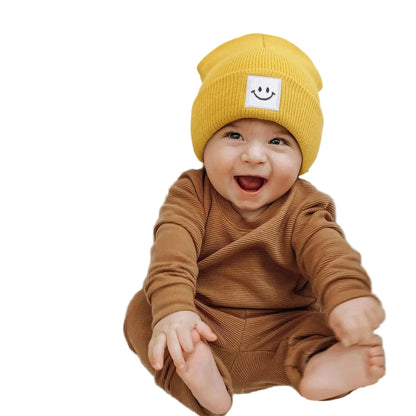 Smiling Baby Kids Winter Beanie Knitted - Urban Caps