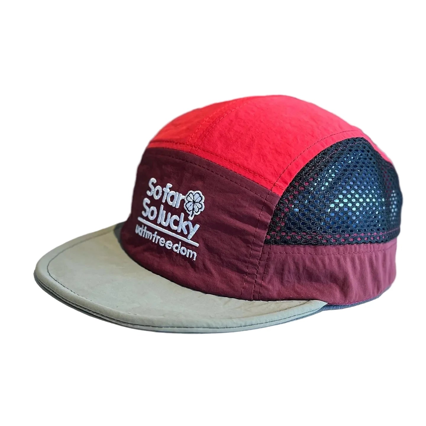 So Far So Lucky 5-Panels Baseball Cap - Urban Caps