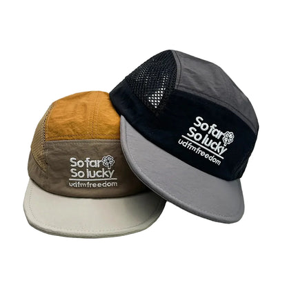 So Far So Lucky 5-Panels Baseball Cap - Urban Caps
