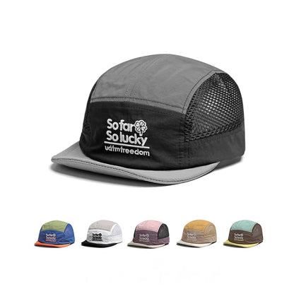 So Far So Lucky 5-Panels Baseball Cap - Urban Caps
