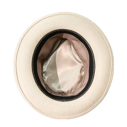 Soprano Feather Wool Fedora Hat - Classic Fedora Style For Versatile Casual Looks