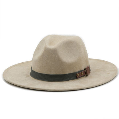Spencer Suede Fedora Hat - Timeless Suede Fedora For Versatile Smart And Casual Outfits