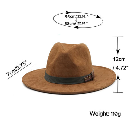 Spencer Suede Fedora Hat - Timeless Suede Fedora For Versatile Smart And Casual Outfits