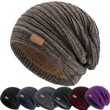 Springdale Winter Knitted Cotton Plush Beanie - Urban Caps