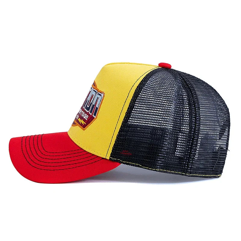 Station Fashion Heritage 1865 Trucker Cap - Timeless Vintage Inspired Trucker Cap