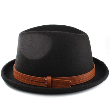 Stevens Wool Trilby Hat – Classic Short Brim Smart Hat