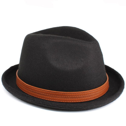 Stevens Wool Trilby Hat – Classic Short Brim Smart Hat