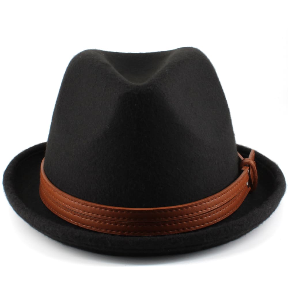 Stevens Wool Trilby Hat – Classic Short Brim Smart Hat