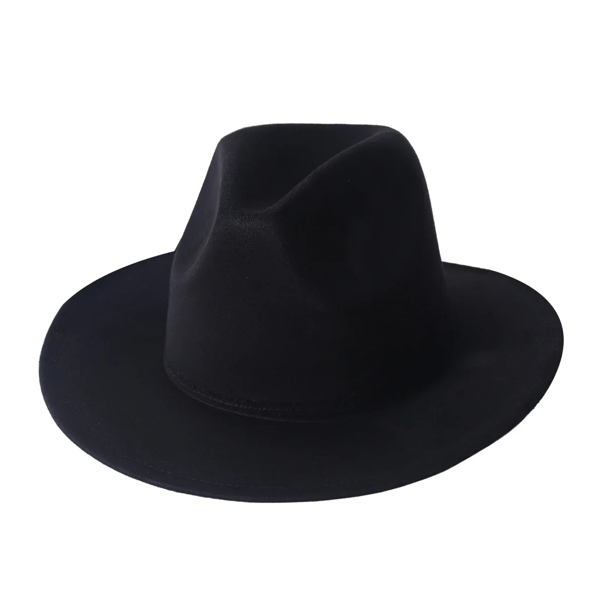 Stevenson Suede Fedora Hat - Vegan Suede and Cotton for a Timeless City Ready Look