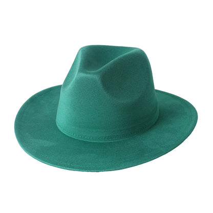 Stevenson Suede Fedora Hat - Vegan Suede and Cotton for a Timeless City Ready Look