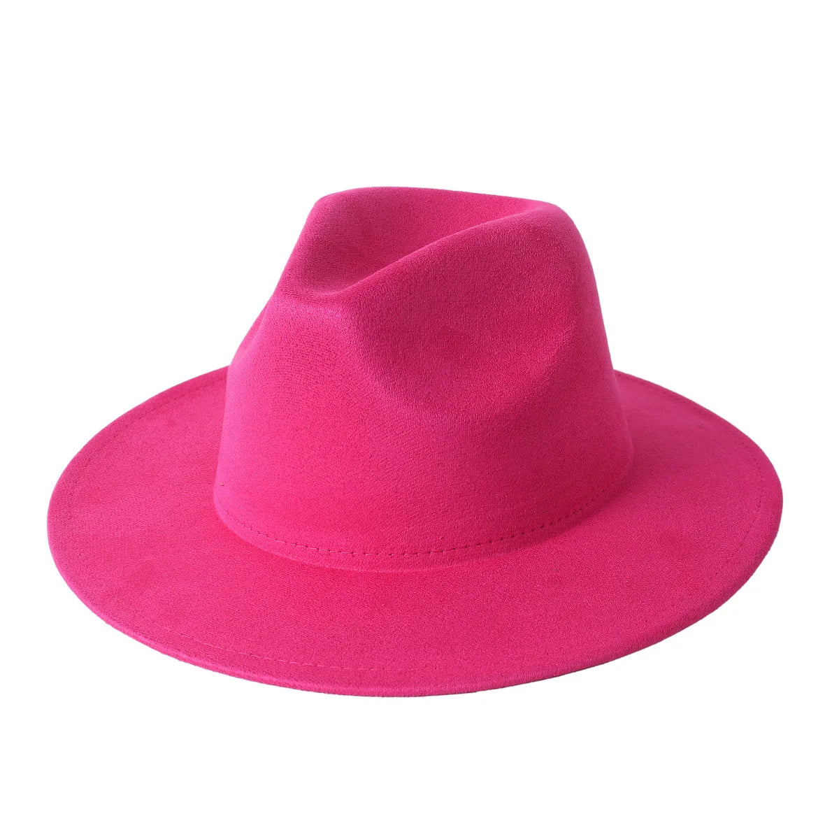 Stevenson Suede Fedora Hat - Vegan Suede and Cotton for a Timeless City Ready Look