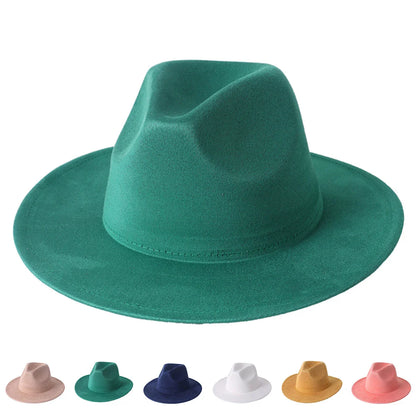 Stevenson Suede Fedora Hat - Vegan Suede and Cotton for a Timeless City Ready Look