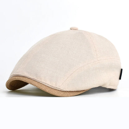 Summer Golf Flat Cap - Lightweight Cap Suited For Warm Weather On The Golf Course