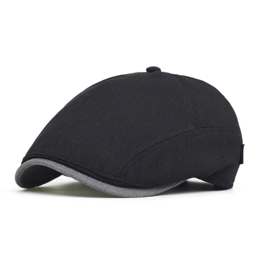 Summer Golf Flat Cap - Lightweight Cap Suited For Warm Weather On The Golf Course