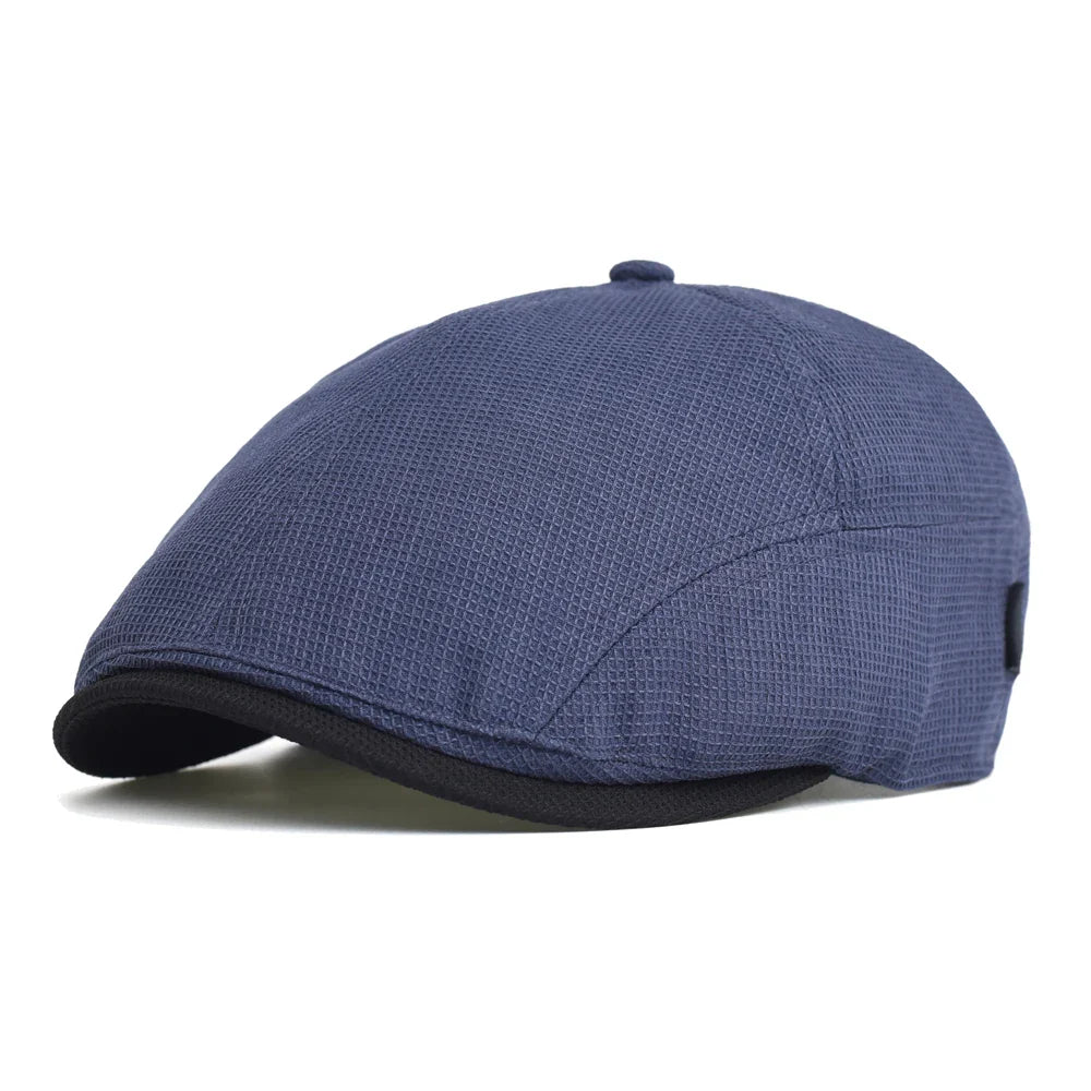 Summer Golf Flat Cap - Lightweight Cap Suited For Warm Weather On The Golf Course