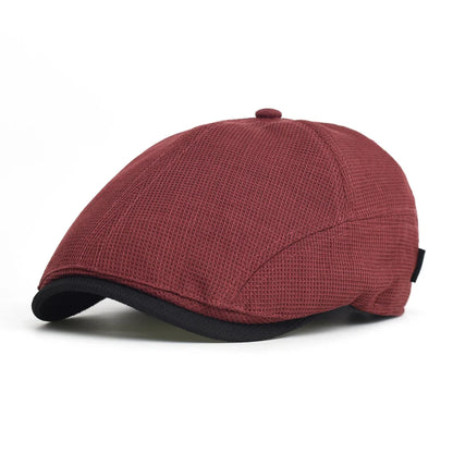 Summer Golf Flat Cap - Lightweight Cap Suited For Warm Weather On The Golf Course