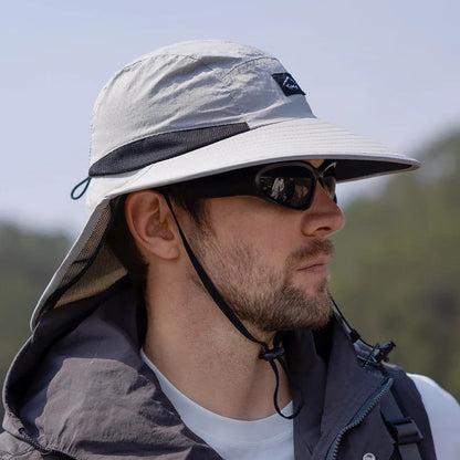 Sun Shade Wide Brimmed Explorer Bucket Hat - A Sun Protective Hat For Casual Days