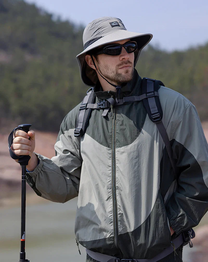 Sun Shade Wide Brimmed Explorer Bucket Hat - A Sun Protective Hat For Casual Days