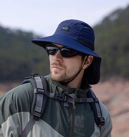Sun Shade Wide Brimmed Explorer Bucket Hat - A Sun Protective Hat For Casual Days