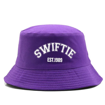 Swiftie 1989 Cotton Bucket Hat - Reversible Cotton Hat With Classic Style For Two Looks