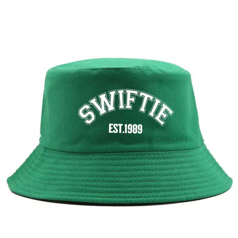Swiftie 1989 Cotton Bucket Hat - Reversible Cotton Hat With Classic Style For Two Looks
