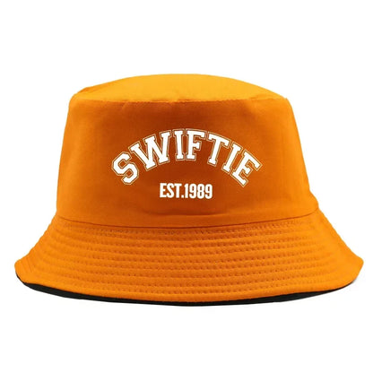 Swiftie 1989 Cotton Bucket Hat - Reversible Cotton Hat With Classic Style For Two Looks