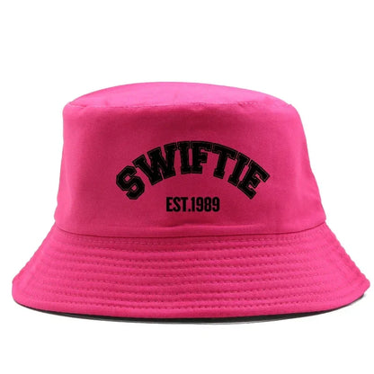 Swiftie 1989 Cotton Bucket Hat - Reversible Cotton Hat With Classic Style For Two Looks