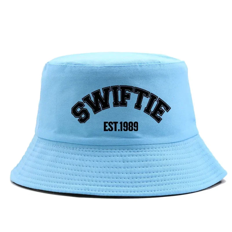 Swiftie 1989 Cotton Bucket Hat - Reversible Cotton Hat With Classic Style For Two Looks