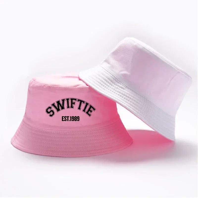 Swiftie 1989 Cotton Bucket Hat - Reversible Cotton Hat With Classic Style For Two Looks