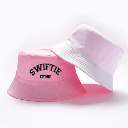 Swiftie 1989 Cotton Bucket Hat - Reversible Cotton Hat With Classic Style For Two Looks
