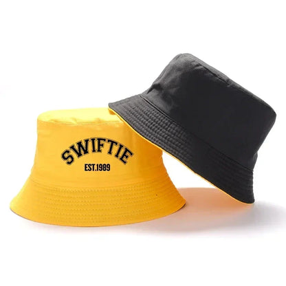 Swiftie 1989 Cotton Bucket Hat - Reversible Cotton Hat With Classic Style For Two Looks