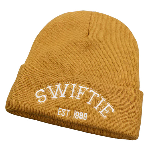 Swiftie Cotton Beanie - Lightweight Knit With Soft Cotton And Acrylic For Daily Style