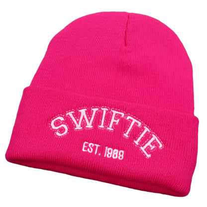 Swiftie Cotton Beanie - Lightweight Knit With Soft Cotton And Acrylic For Daily Style