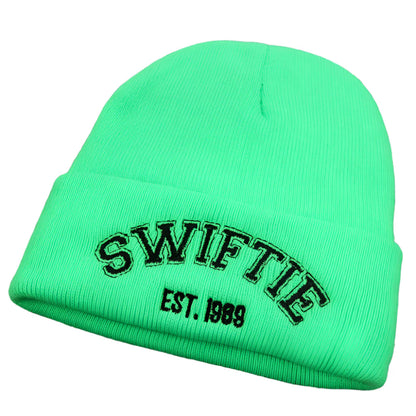 Swiftie Cotton Beanie - Lightweight Knit With Soft Cotton And Acrylic For Daily Style
