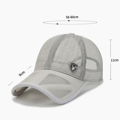 TT Mesh Breathable Baseball Cap - Lightweight Mesh Design For All Day Comfort Daily Use
