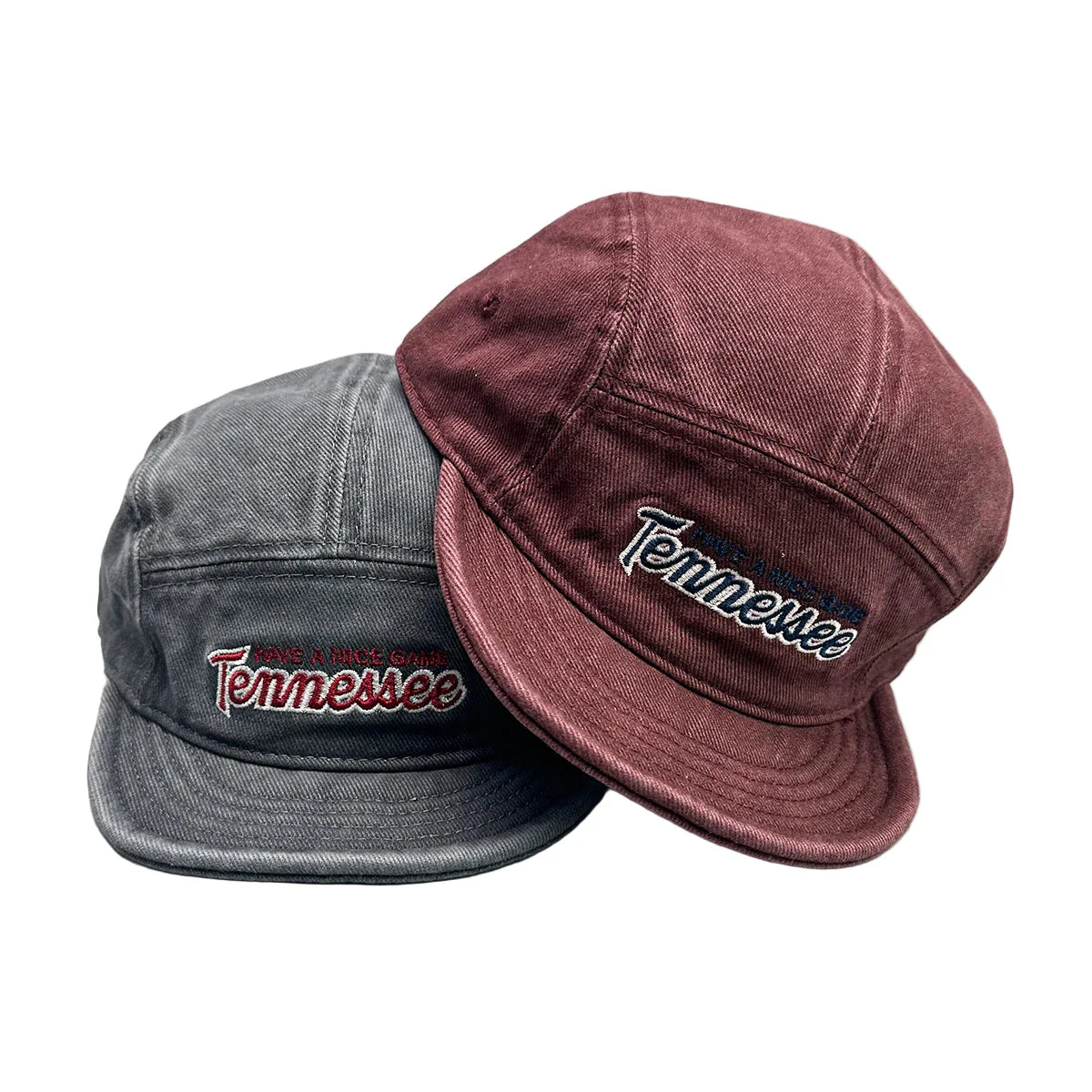 Tennessee Washed Cotton Five-Panels Snapback Cap - Urban Caps