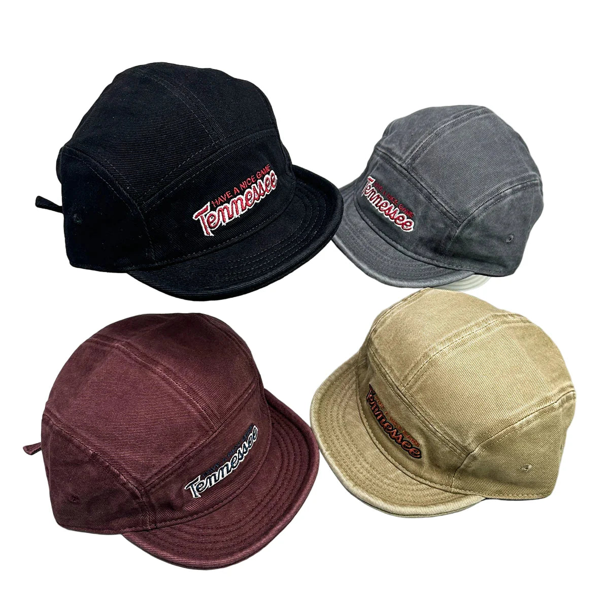 Tennessee Washed Cotton Five-Panels Snapback Cap - Urban Caps