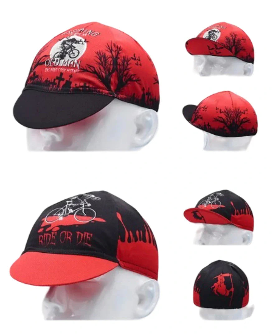 Riding Death Cycling Cap Lightweight Acrylic Knit Warmth Breathability Quick Dry