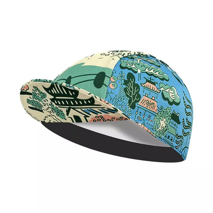 Asian Design Cycling Cap Topi Sepeda Under Helmet Sweat Wicking All Day Comfort
