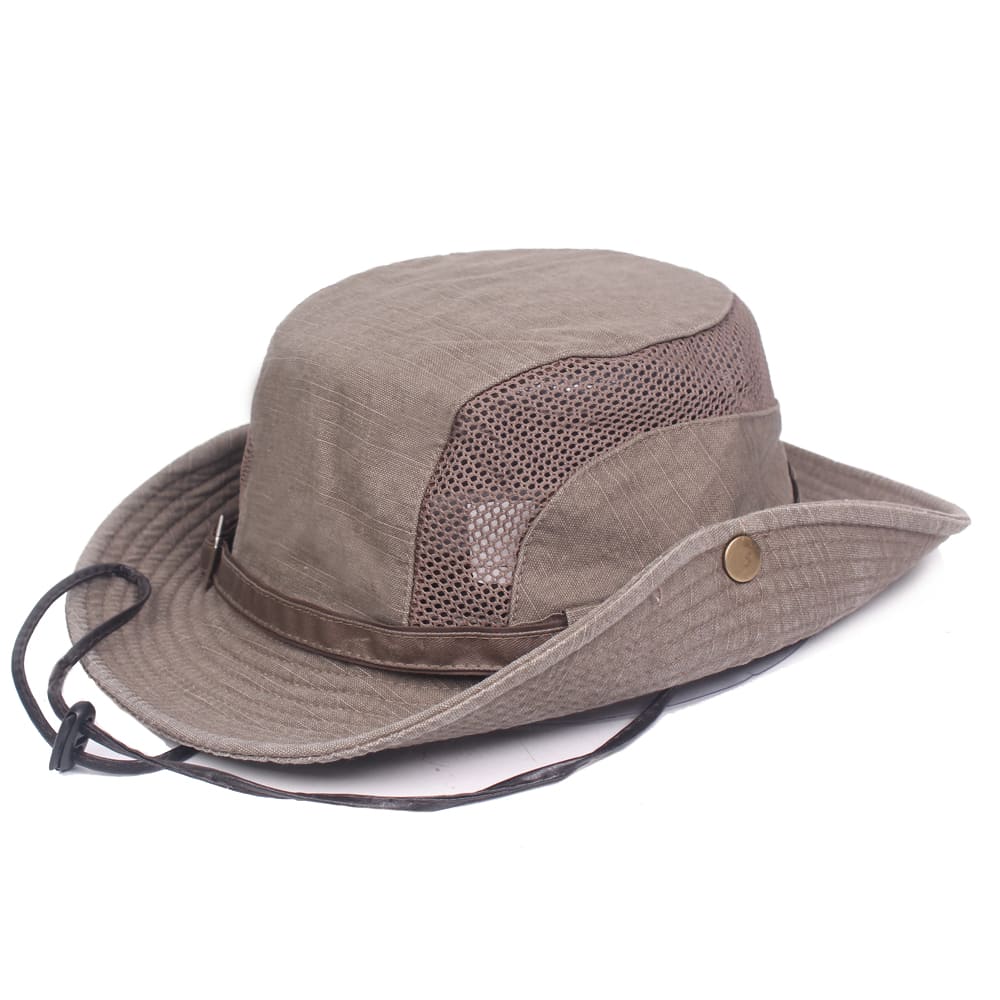 Travellers Sun Bucket Hat – Lightweight Cotton Outdoor Hat