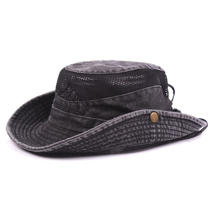 Travellers Sun Bucket Hat – Lightweight Cotton Outdoor Hat