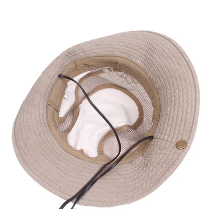 Travellers Sun Bucket Hat – Lightweight Cotton Outdoor Hat
