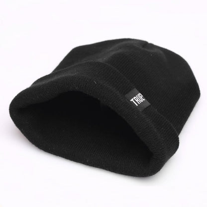 True Winter Plain Cotton Beanie - Urban Caps