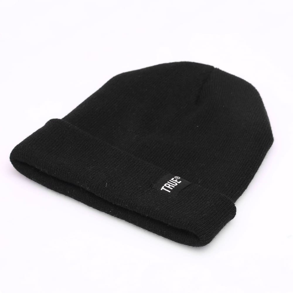 True Winter Plain Cotton Beanie - Urban Caps