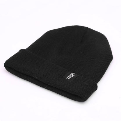 True Winter Plain Cotton Beanie - Urban Caps