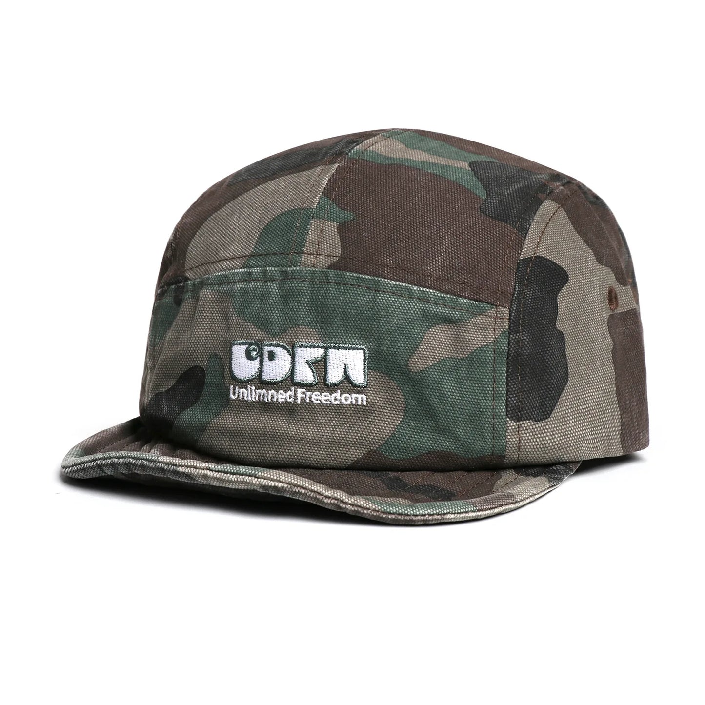 Unlimited Freedom Camouflage 5-Panel Baseball Cap - Urban Caps