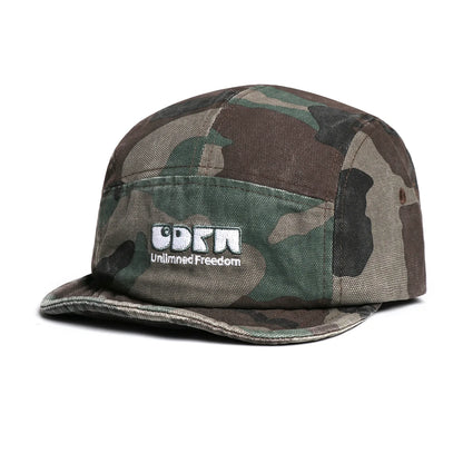 Unlimited Freedom Camouflage 5-Panel Baseball Cap - Urban Caps