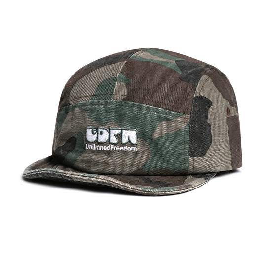 Unlimited Freedom Camouflage 5-Panel Baseball Cap - Urban Caps